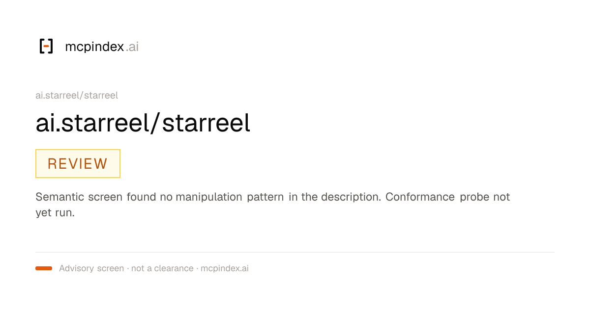 ai.starreel/starreel (ai.starreel/starreel@0.1.48)