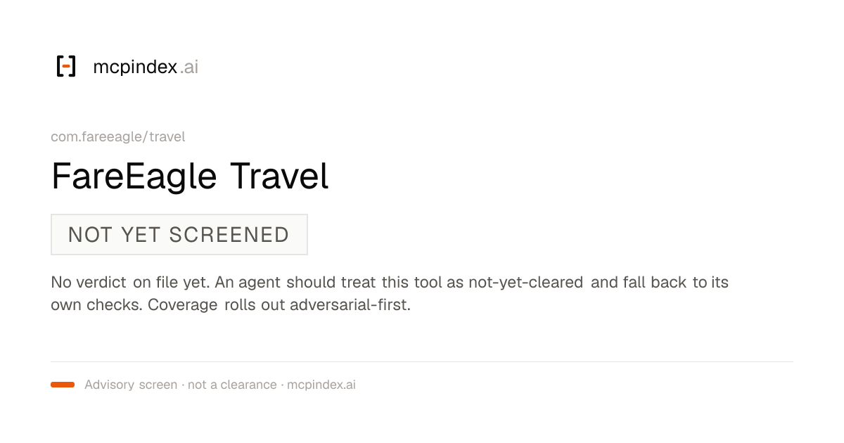 FareEagle Travel (com.fareeagle/travel@1.9.0)