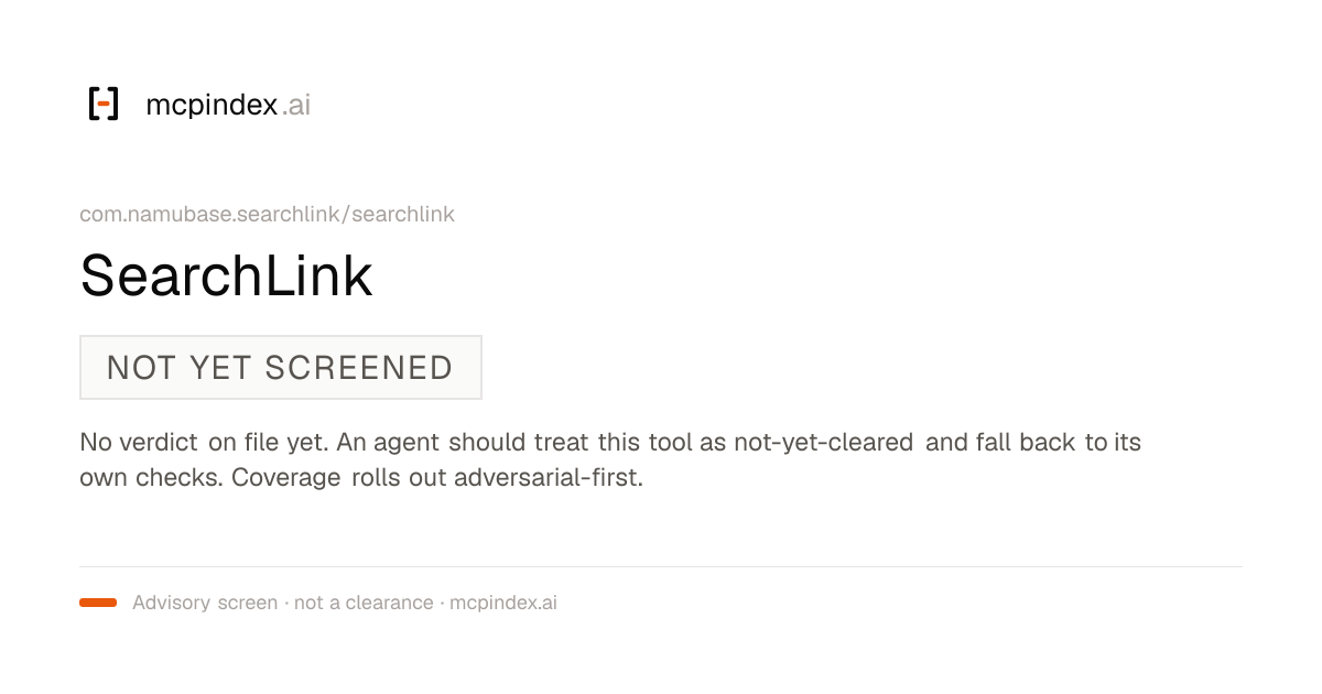 SearchLink (com.namubase.searchlink/searchlink@1.0.3)