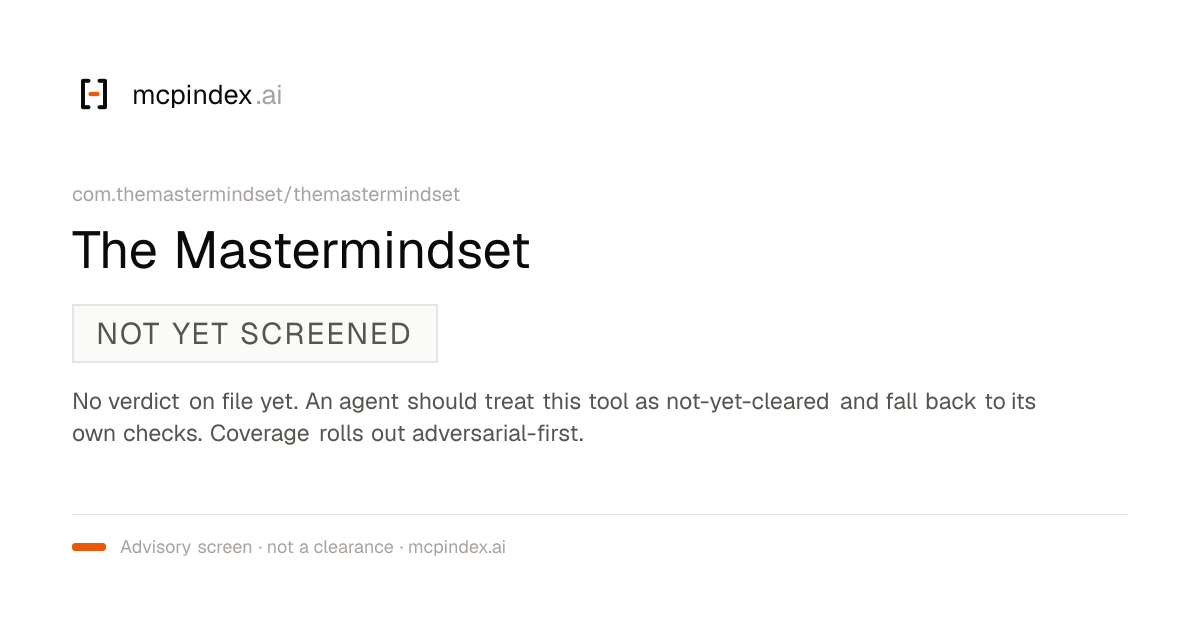 The Mastermindset (com.themastermindset/themastermindset@1.0.0)