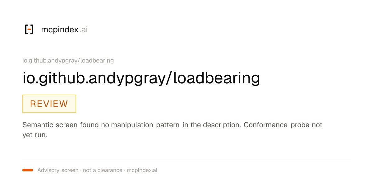 io.github.andypgray/loadbearing (io.github.andypgray/loadbearing@0.6.1)