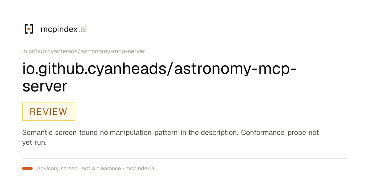 io.github.cyanheads/astronomy-mcp-server (io.github.cyanheads/astronomy-mcp-server@0.2.7)