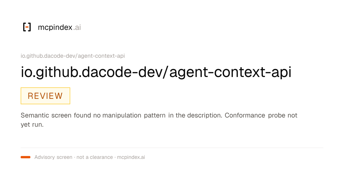 io.github.dacode-dev/agent-context-api (io.github.dacode-dev/agent-context-api@0.5.0)