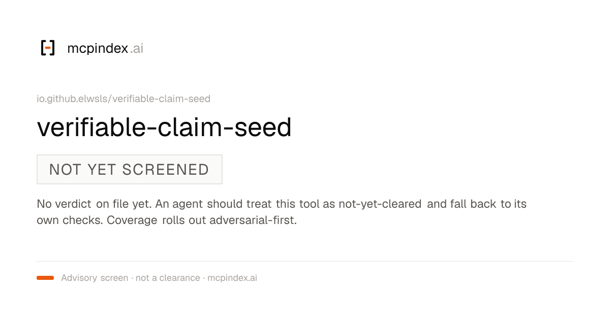 verifiable-claim-seed (io.github.elwsls/verifiable-claim-seed@1.3.0)