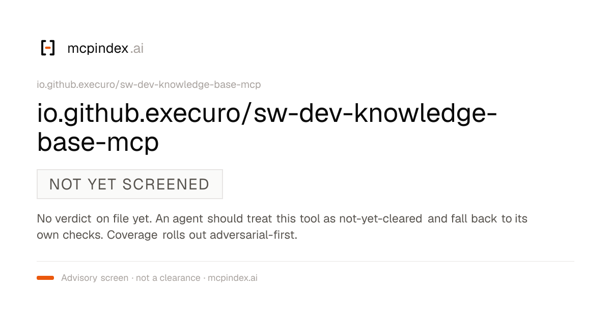 io.github.execuro/sw-dev-knowledge-base-mcp (io.github.execuro/sw-dev-knowledge-base-mcp@0.1.6)