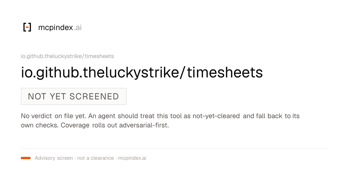 io.github.theluckystrike/timesheets (io.github.theluckystrike/timesheets@0.21.0)