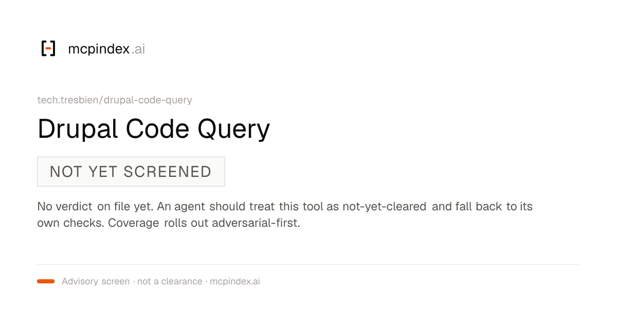 Drupal Code Query (tech.tresbien/drupal-code-query@0.9.0)